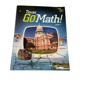 Go Math Texas- Student Edition 2015 Paperback NEW
